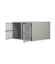 Autobench Recht Model Dubbel 100x110x67 met spijlen