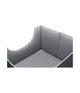 Autostoel   45 × 28 × 40 cm  zwart/grijs
