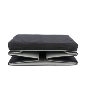 Autostoel   45 × 28 × 40 cm  zwart/grijs