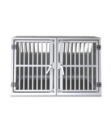 Autobench Schuin 2-vaks 93 x 95 x 60,5 cm