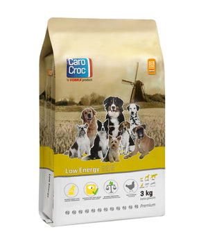 Hondenvoer Low energy hondenbrokken  speciaal voor gecastreerde of gesteriliseerde honden