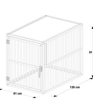 Hondenbench Model DK Maat XL