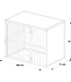 Hondenbench model DL maat L