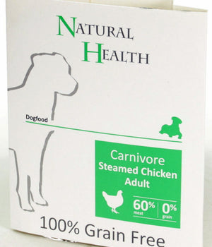Dog Steamed Carnivore Chicken omdoos 7x 395 gram