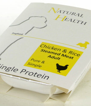 Dog Steamed P&S Chicken & Rice omdoos 7x 395 gram