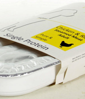 Dog Steamed P&S Chicken & Rice omdoos 7x 395 gram