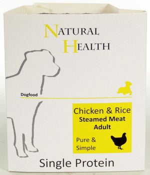Dog Steamed P&S Chicken & Rice omdoos 7x 395 gram