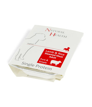 Dog Steamed P&S Lamb & Rice omdoos 7x395 gram