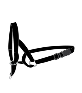Halsband easy leader zwart