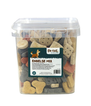Hondenkoekjes Engelse mix groot emmer 1300gram