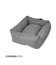 Hondenmand 51 essential softbed grijs 70x50x25