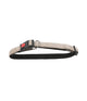 Halsband Nylon met zachte voering en snelsluiting 25 mm x 50-65 cm