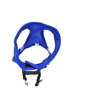 Harnass  polyster zacht maat XL  50- 52 cm Rood -Zwart of Blauw