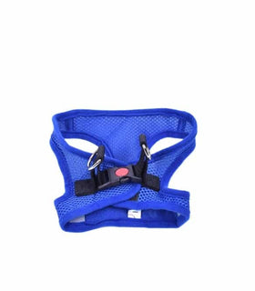 Harnass  polyster zacht maat XL  50- 52 cm Rood -Zwart of Blauw