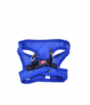 Harnass  polyster zacht maat XL  50- 52 cm Rood -Zwart of Blauw