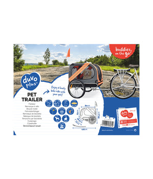 Hondenfietskar Pet Trailer  80x56,5x63 cm