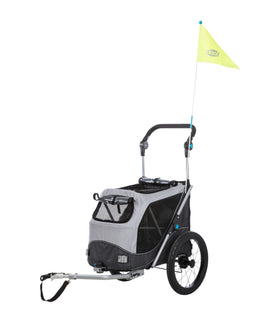 Fietskar Grijs met snel inklapsysteem