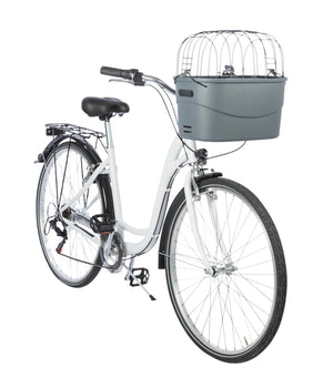 Hondenfietsmand voor aan het stuur  42 × 39 × 30 cm  Grijs