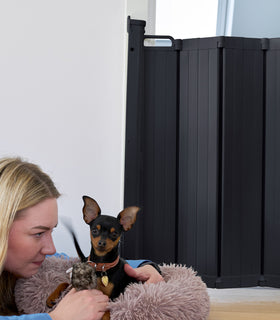 Honden traphekje Marley uitschuifbaar 55-92 cm.