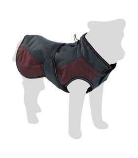 Hondenjas Eisberg  Bordeaux / Donkerblauw Winterjas