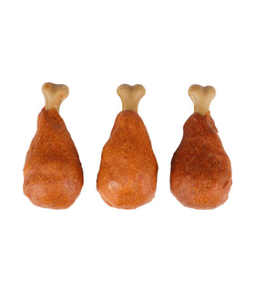 Hondensnack Fast food drumstick met kip 3st 140gr