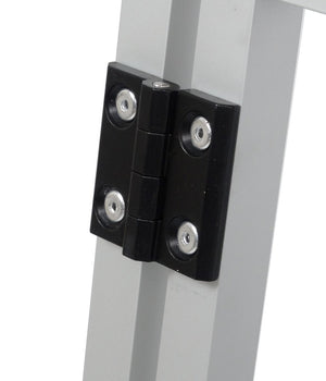 Deur in kozijn aluminium  51.5cm B x 66cm H