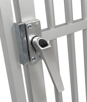 Deur in kozijn aluminium 50cm B x 69cm H