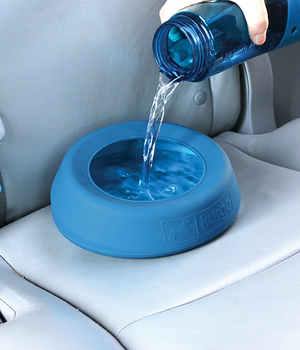 Spatvrije Waterbak  in Rood of Blauw 710ml Ø18,5cmx7cm