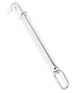Kofferbaksluiter 25 cm zilver