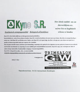 Professionele Kennelreiniger biologisch afbreekbaar 5 liter