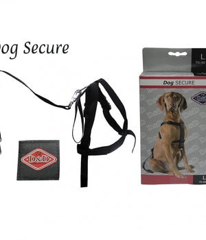 Auto Veiligheidsharnas met gordel voor hond maat L 70-90cm