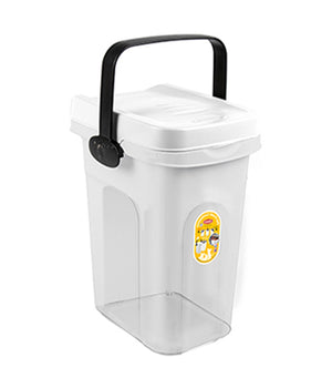 Voerton 7 liter voor circa 2.5 kg aan hondenvoer
