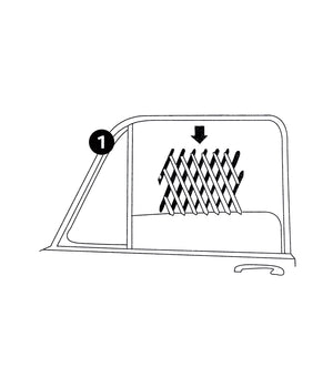 Auto ventilatierooster 30-110 cm