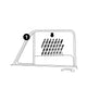 Auto ventilatierooster 30-110 cm