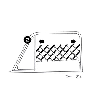 Auto ventilatierooster 30-110 cm