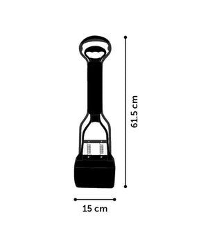 Poepschep Easy Scoop Zwart / Grijs