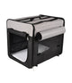 Reisbench smart top plus zwart/grijs 109 cm