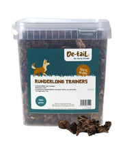 Hondenbeloningsnoepjes long trainers 100% vlees  emmer 5 liter -1kg
