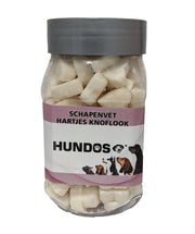 Schapenvet hartjes knoflook pot 220 gram