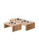 Voerbak / Drinkbak 51 High enkel teak