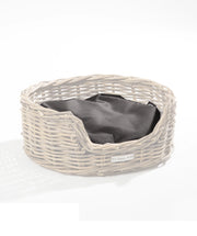 51 - Rattan - Cushion Basket - Cotton