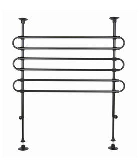 Autorek  breedte: 85–140 cm hoogte: 75–110 cm  zwart