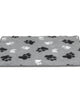 Vetbed met voetprint Maat M 87 x 56 cm
