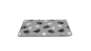 Vetbed met voetprint Maat M 87 x 56 cm