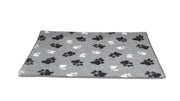 Vetbed met voetprint Maat XL 116 x 77 cm