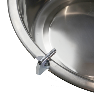 Drinkbak/Voerbak 2 liter met houder