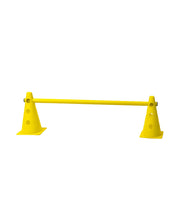Agility  horde 2 pylonen met springstok 23,5 x80 cm.