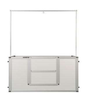 Werpkist maat XL  met anti-doodligstang en warmtelamp beugel