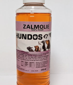 Zalmolie 100% puur 250 ml